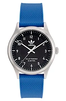 adidas Resin Strap Watch in Blue at Nordstrom