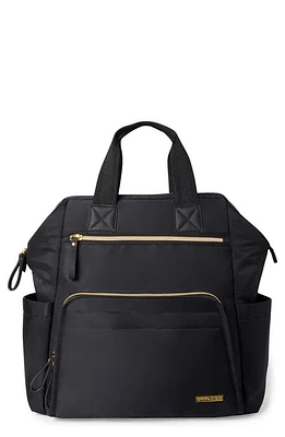 Skip Hop Mainframe Wide Open Diaper Backpack in Black at Nordstrom