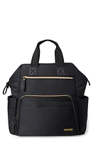 Skip Hop Mainframe Wide Open Diaper Backpack in Black at Nordstrom