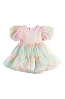 Lola & the Boys Kids' Marshmallow Dream Party Dress Pink Multi at Nordstrom,