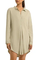 Hanro 'Deluxe Boyfriend' Jersey Sleep Shirt at Nordstrom,