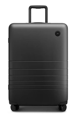 Monos 27-Inch Medium Check-In Spinner Luggage in Midnight Black at Nordstrom