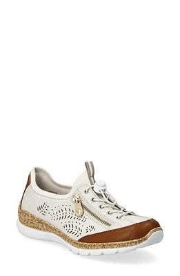 Rieker Nikita K6 Sneaker Cayenne Porzellan Reinweiss at Nordstrom,