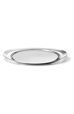 Georg Jensen Cobra Stainless Steel Oval Serving Tray in Silver at Nordstrom