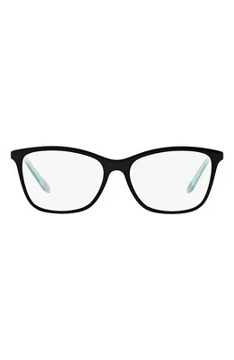 Tiffany & Co. 53mm Optical Glasses in Black Blue at Nordstrom