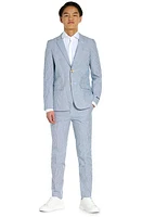 OppoSuits Kids' Seersucker Two-Piece Suit Blue at Nordstrom,