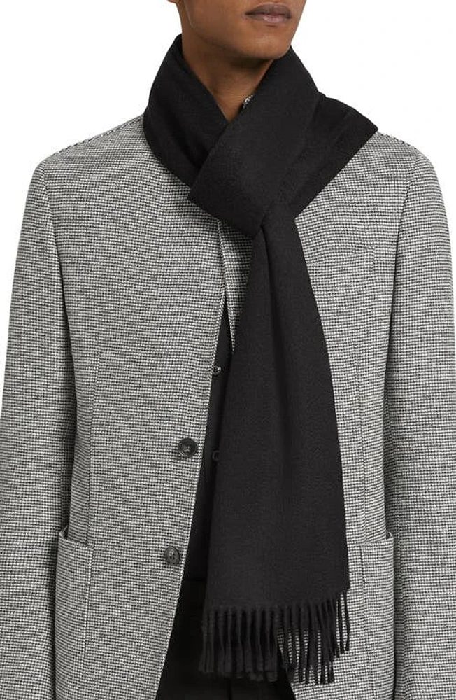 ZEGNA Cashmere Scarf in Black at Nordstrom