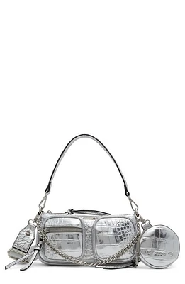 ALDO Everydayx Crossbody Bag in Silver at Nordstrom