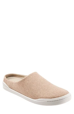 SoftWalk Auburn Mule Natural Canvas at Nordstrom,