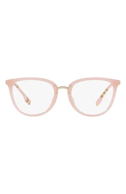 burberry Katie 51mm Cat Eye Optical Glasses in Pink at Nordstrom