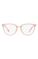 burberry Katie 51mm Cat Eye Optical Glasses in Pink at Nordstrom