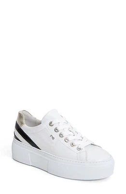 NeroGiardini Skater Platform Sneaker in White at Nordstrom, Size 10Us