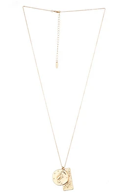 Ettika Long Zodiac Charm Necklace in Scorpio at Nordstrom