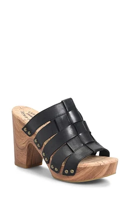 Kork-Ease Devan Platform Sandal Black at Nordstrom,