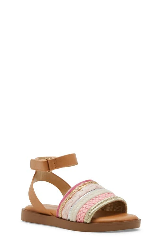 Steve Madden Kids' TKassi Ankle Strap Sandal Pink at Nordstrom, M