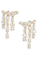 Nadri Rockstars Cubic Zirconia Ear Crawlers in Gold at Nordstrom