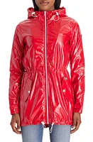 Modern Eternity Waterproof Convertible 3-in-1 Maternity Raincoat in Red at Nordstrom, Size X-Small