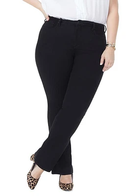 NYDJ Barbara Bootcut Jeans Black at Nordstrom,