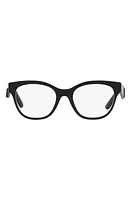 Dolce & Gabbana 53mm Phantos Optical Glasses in Matte Black at Nordstrom