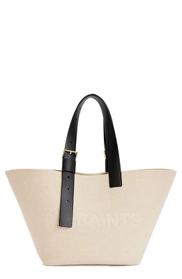 AllSaints Anik Felt Tote in Ecru White at Nordstrom