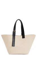 AllSaints Anik Felt Tote in Ecru White at Nordstrom