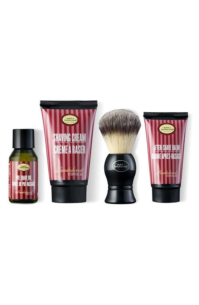 The Art of Shaving Travel Size Sandalwood Shaving Kit at Nordstrom