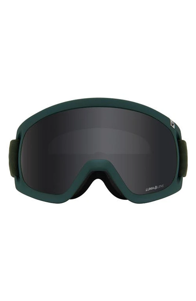 DRAGON D3 OTG 50mm Snow Goggles in Foliage/Dark Smoke/Amber at Nordstrom