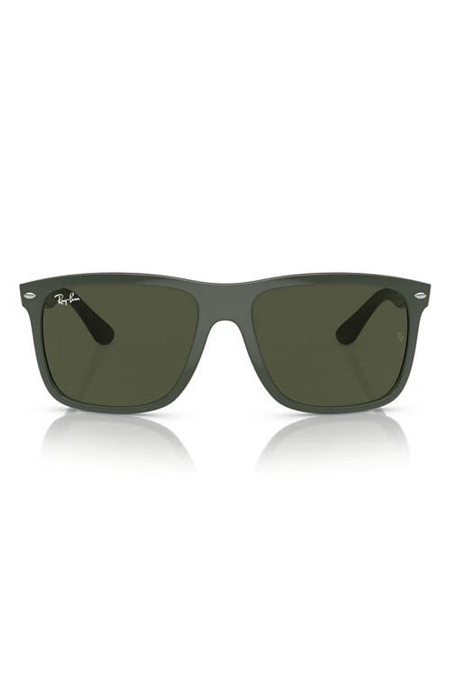 Ray-Ban 60mm Boyfriend Two Square Sunglasses in Green at Nordstrom