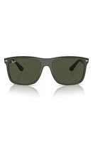 Ray-Ban 60mm Boyfriend Two Square Sunglasses in Green at Nordstrom