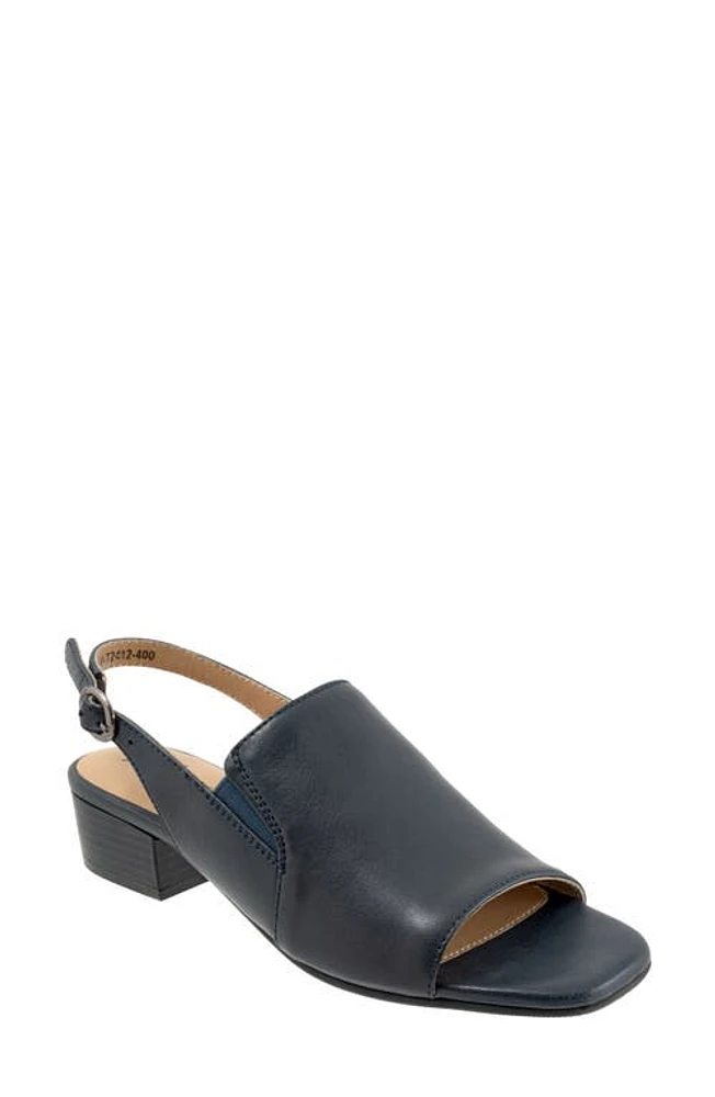 Trotters Nila Slingback Sandal Navy at Nordstrom,