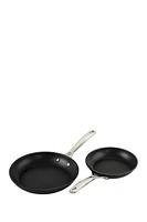 Le Creuset Set of 2 Toughened Nonstick PRO Fry Pans in Black at Nordstrom