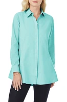 Foxcroft Cici Non-Iron Tunic Blouse at Nordstrom,