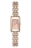 Ted Baker London Iconic Bracelet Watch, 8mm x 12mm in Rose Gold-Tone at Nordstrom