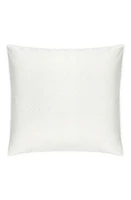 Matouk Basket Weave Cotton Sateen Euro Sham in Bone at Nordstrom