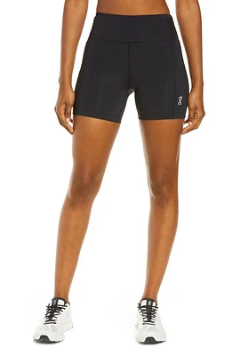 On Sprinter Pocket Bike Shorts Black at Nordstrom,