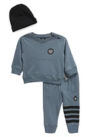 Volcom Sweatshirt, Joggers & Hat Set Caspian Sea at Nordstrom,