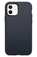 CASETiFY Solid Impact iPhone 12 Mini Case in Matte Navy Blue at Nordstrom