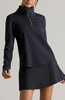 Rhone Course to Court Long Sleeve Quarter Zip Top at Nordstrom,