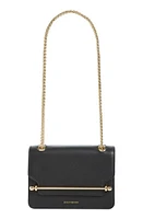 Strathberry Mini East/West Leather Crossbody Bag in Black at Nordstrom