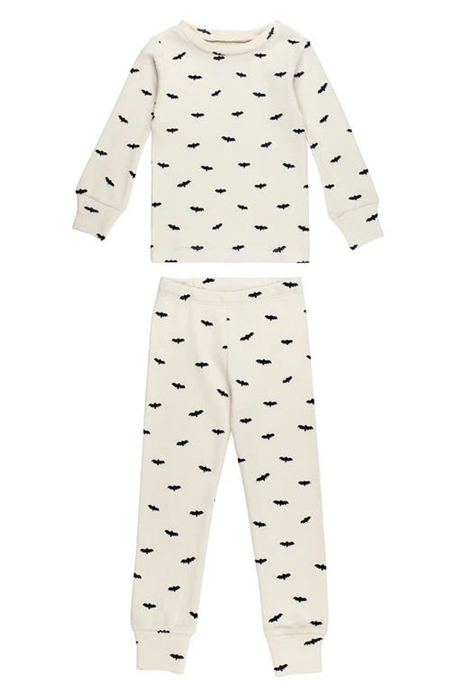 L'Ovedbaby x 'The Very Hungry Caterpillar' Kids' Fitted Organic Cotton Two-Piece Pajamas Happy Day at Nordstrom,