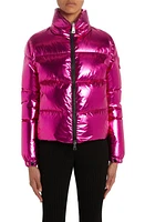 Moncler Meuse Laminated Nylon Down Jacket at Nordstrom,