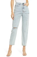 Ksubi Pointed Muse Ripped Straight Leg Jeans in Denim at Nordstrom, Size 26