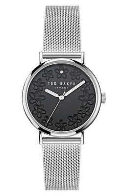 Ted Baker London Classic Chic Mesh Bracelet in Stainless Steel at Nordstrom