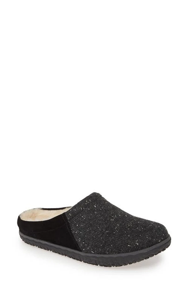 Minnetonka Tahoe Slipper Black at Nordstrom,