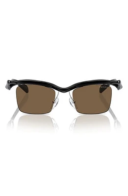 Prada 47mm Square Sunglasses in Black at Nordstrom