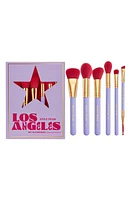 SPECTRUM Los Angeles Travel Book 6-Piece Makeup Brush Set $56 in Purple at Nordstrom