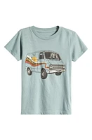 Tiny Whales Kids' Enjoy the Ride Cotton Graphic T-Shirt Sea Glass at Nordstrom,