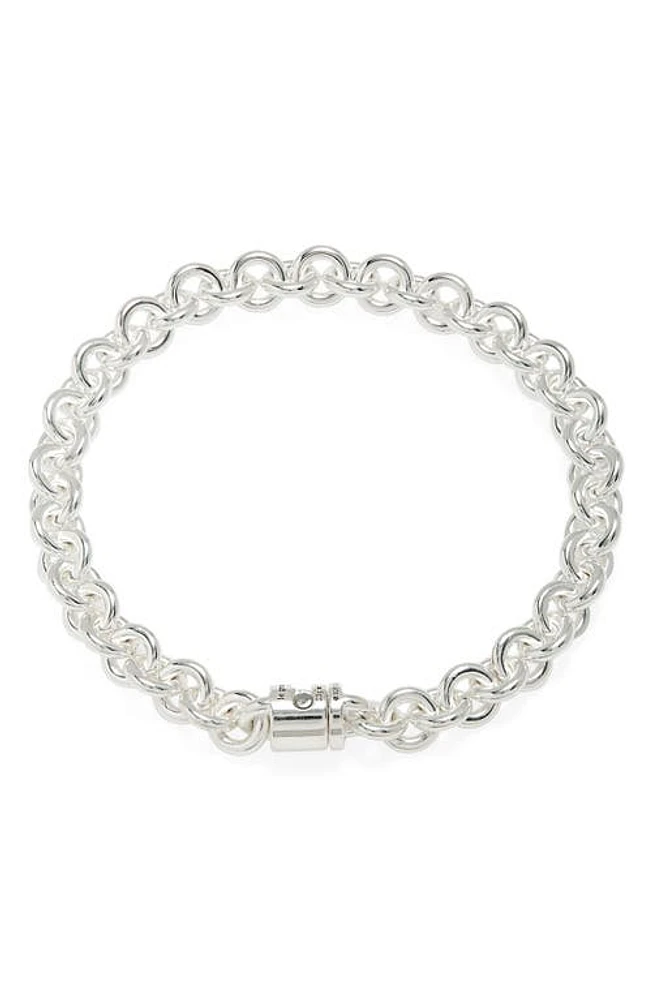 le gramme 21G Polished Sterling Silver Entrelacs Chain Bracelet at Nordstrom,