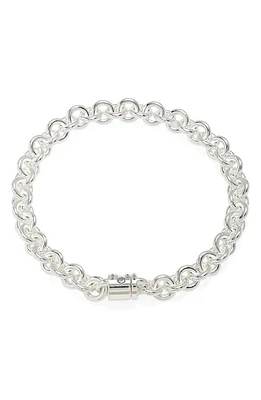 le gramme 21G Polished Sterling Silver Entrelacs Chain Bracelet at Nordstrom,