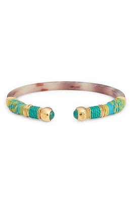 Gas Bijoux Sari Cuff in Green at Nordstrom